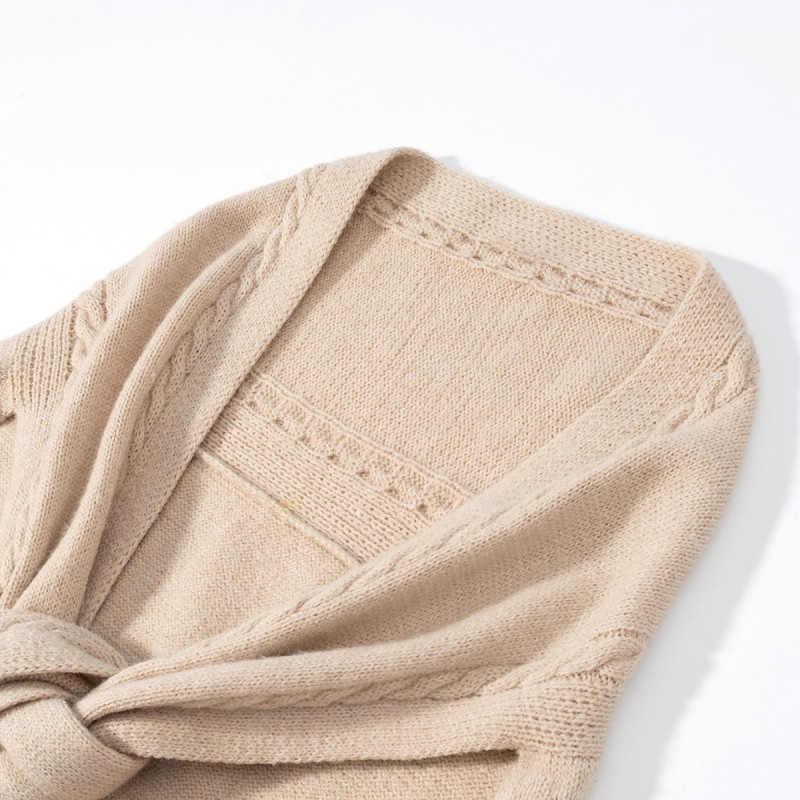 Solid Color Outerwear Shawl