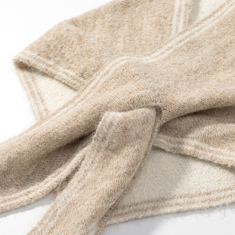 Versatile Triangle Knit Shawl