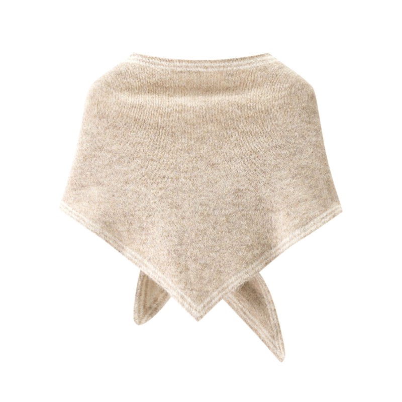 Versatile Triangle Knit Shawl