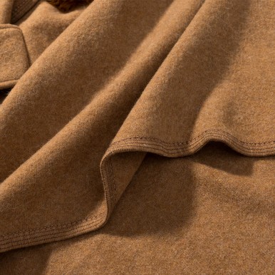 Warm Fur Collar Shawl