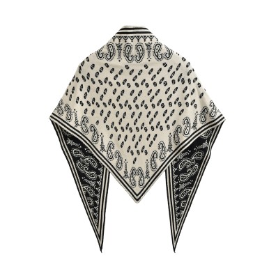 Stylish Double Sided Jacquard Knit Shawl