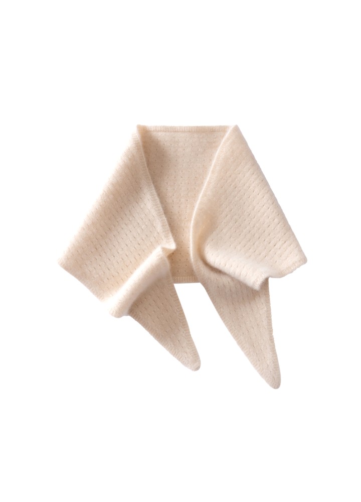 Hollowed out Triangle Cashmere Shawl