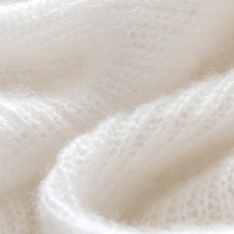 Color Blocked Warm Triangle Shawl