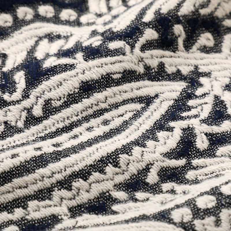 Vintage Faux Cashmere Jacquard Shawl