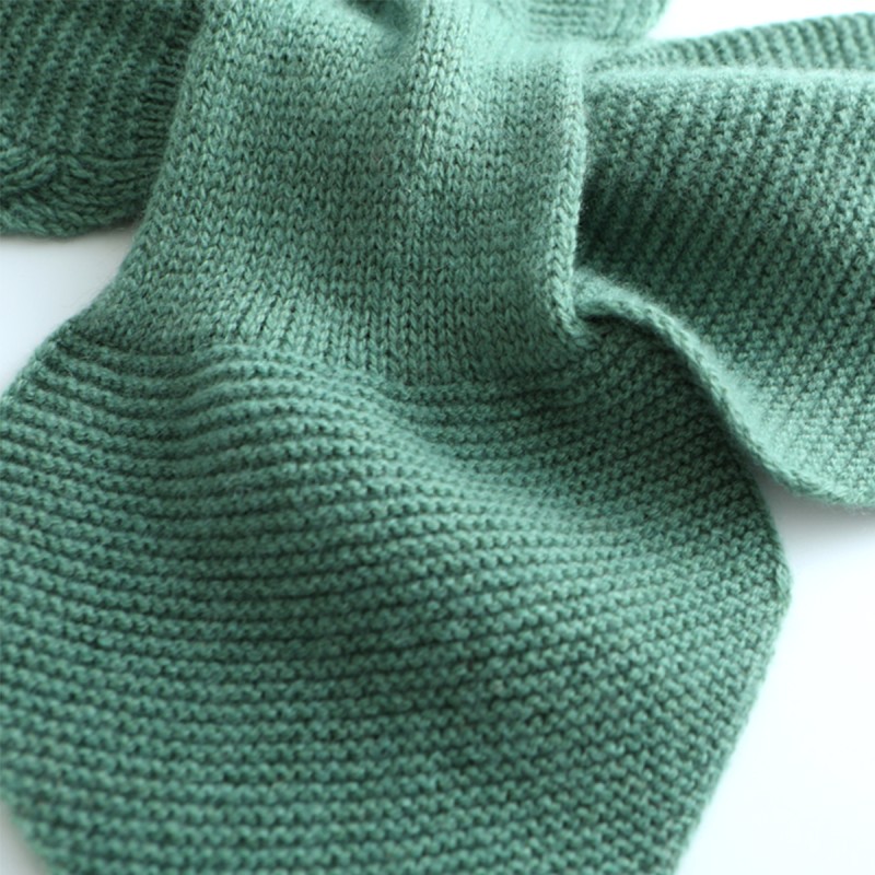 Solid Color Perforated Shawl